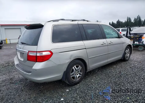 2006 Honda Odyssey Touring из США, поврежденный, VIN 5FNRL38846B053837